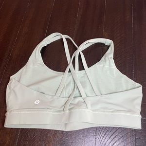 Mint green Lululemon Energy Bra